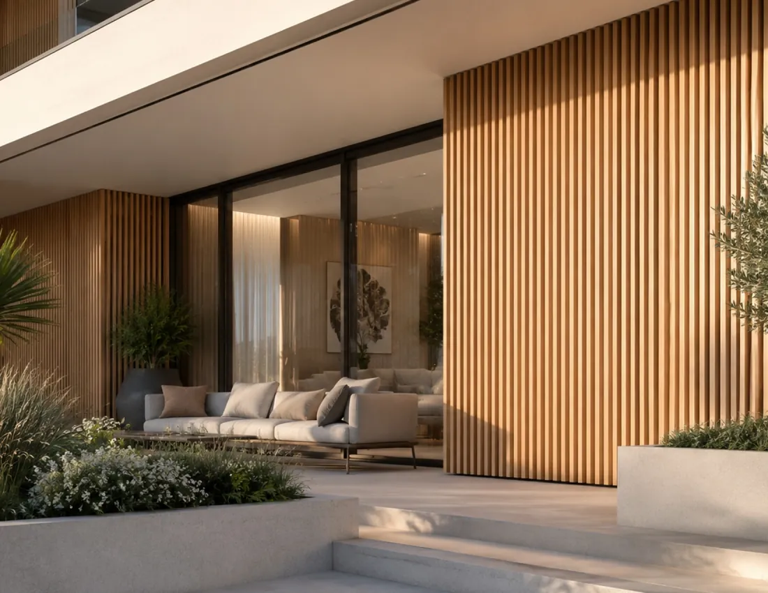 Castle cladding · Outdoor living