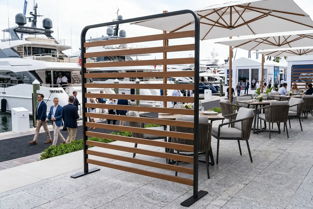 Yacht show · Restaurant terrace